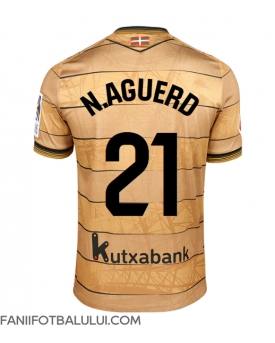 Real Sociedad Nayef Aguerd #21 Tricou Fotbal Replică 2024-25 Barbati Deplasare